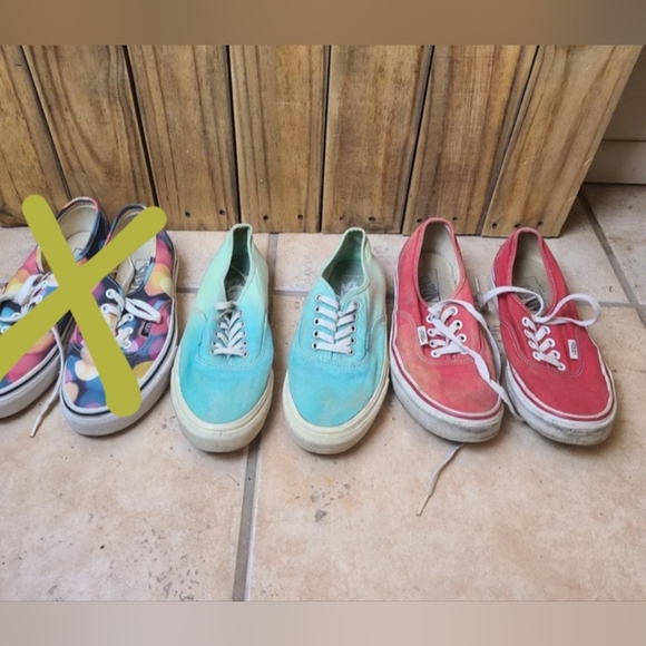 Bundle of Two vans size 7 - Picture 1 of 8